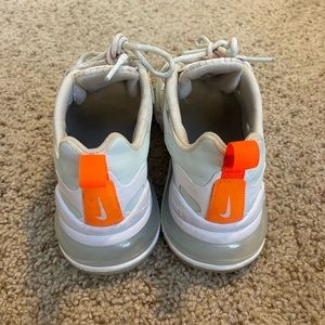 Womens Nike Air Max 270 React SE White Hyper Crimson